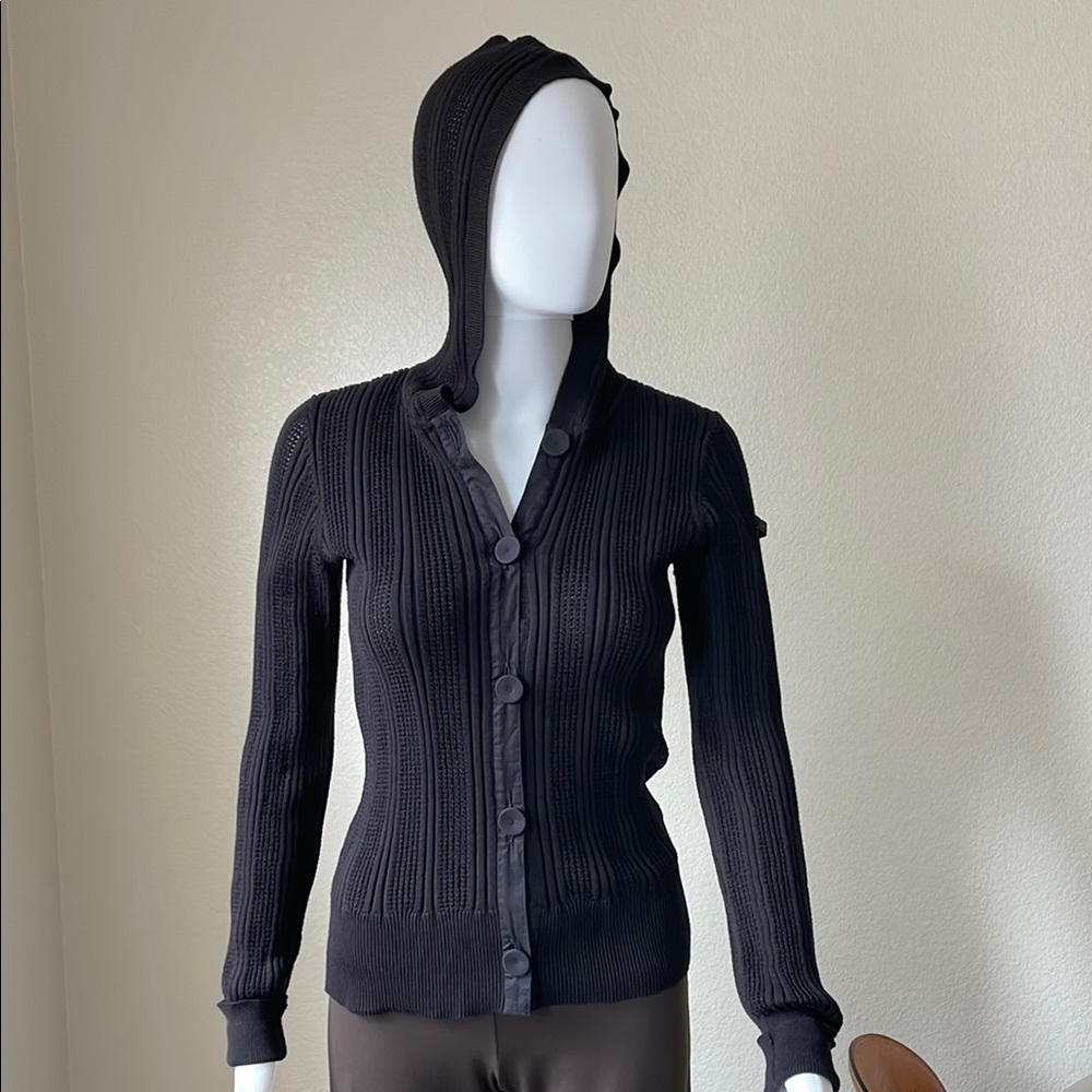 Calvin Klein Jeans Black Cardigan Sweater
